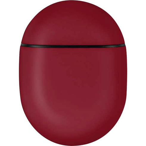 Burgundy Solid Google Pixel Buds Skin